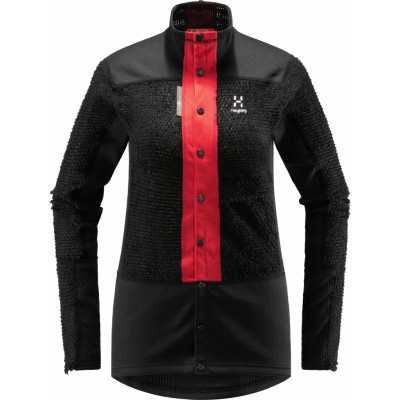 Haglöfs Women's L.I.M ZT Sync 2 Mid Jacket True Black/Zenith Red