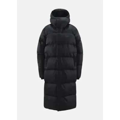 Long Down II Parka Women, TRUE BLACK, S,  Vårjackor