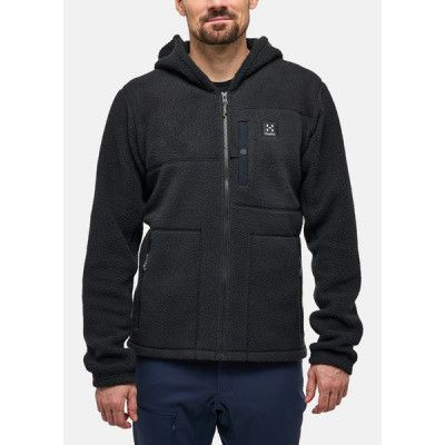 Malung Pile Hood Men, True Black, 2xl,  Fleecetröjor