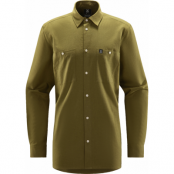 Haglöfs Men's Curious Hemp Shirt Olive Green