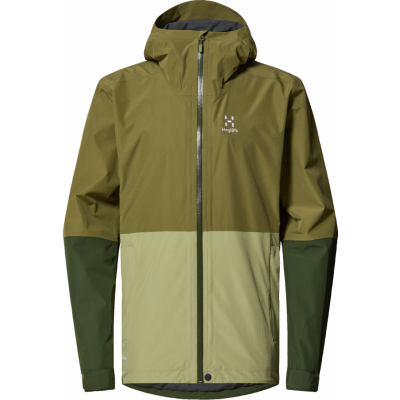 Haglöfs Men's Finch Proof Jacket Olive Green/Seaweed Green