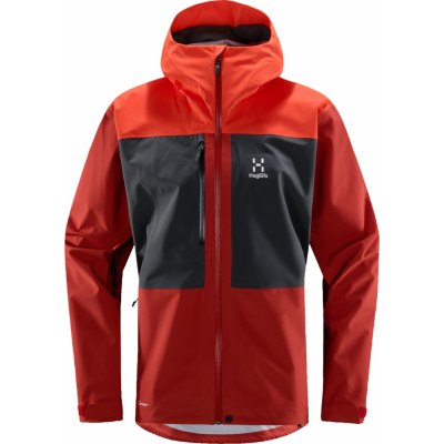 Haglöfs Men's Front Proof Jacket Habanero/Corrosion