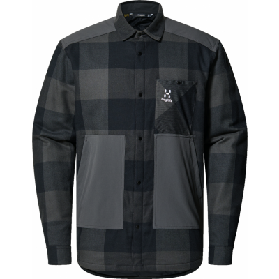 Haglöfs Men's Insulated Timmer Shirt True Black/Magnetite