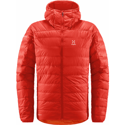 Haglöfs Men's L.I.M Down Hood Habanero