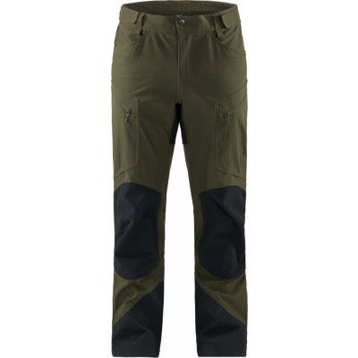 Haglöfs Men's Rugged Mountain Pant Deep Woods/True Black Regular
