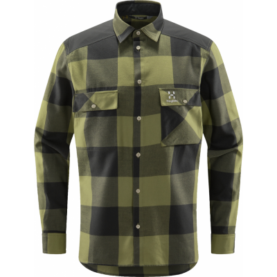Haglöfs Men's Timmer Shirt Thyme Green/Magnetite