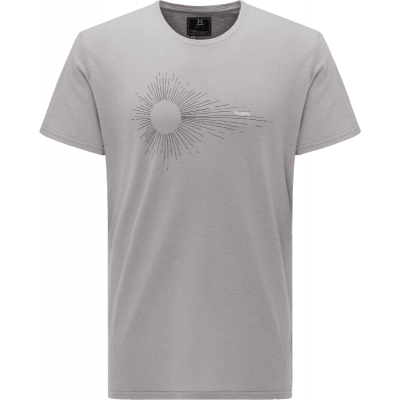 Haglöfs Men's Träd Tee Print Concrete