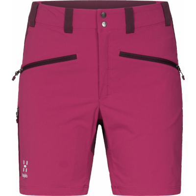 Haglöfs Women's Mid Standard Shorts Deep Pink/Aubergine