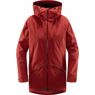 Haglöfs Niva Insulated Parka Women Brick Red