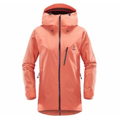 Niva Jacket Women, Coral Pink, Xxl,  Haglöfs