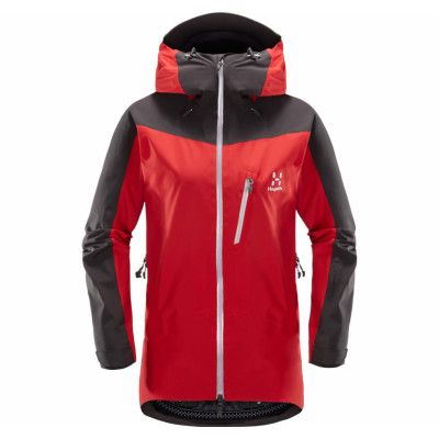 Niva Jacket Women, Rich Red/Slate, Xs,  Haglöfs