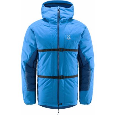 Haglöfs Nordic Expedition Down Hood Men Nordic Blue/Baltic Blue