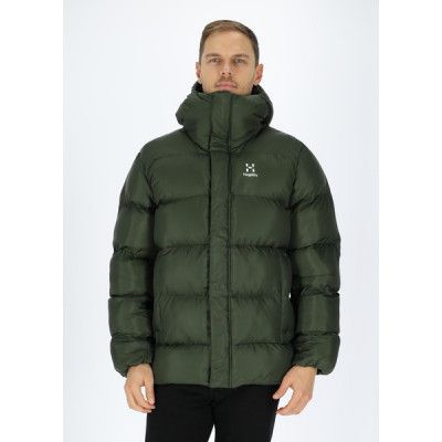 Puffy Mimic Hood Men, Seaweed Green, S,  Vinterjackor