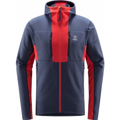 Haglöfs Roc Nordic Mid Hood Men Tarn Blue/Zenith Red