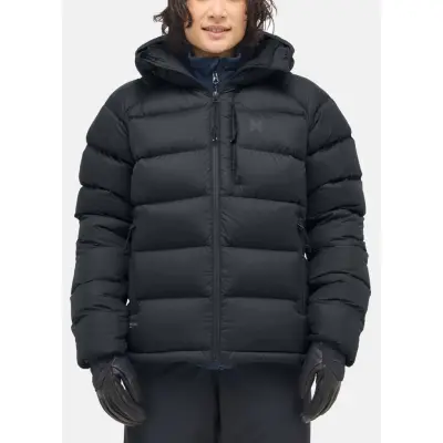 Rosson Down Hood Women, True Black, L,  Vårjackor