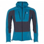 Serac Hood Men, Mosaic Blue/Magnetit, Xs, Haglöfs