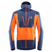 Serac Hood Men, Tarn Blue/Cayenne, Xl, Haglöfs