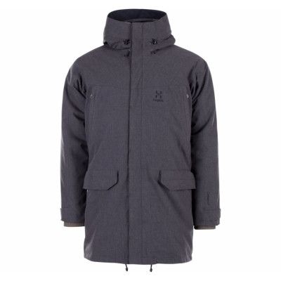 Siljan Parka Men, True Black, Xl,  Haglöfs