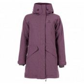 Siljan Parka Women, Aubergine Melange, L,  Vinterjackor