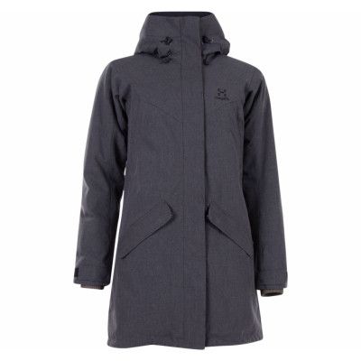Siljan Parka Women, True Black, L,  Haglöfs