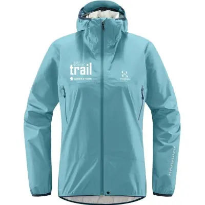Team Nordic Trail L.I.M PROOF Jacket Women Frost Blue Frost Blue XL