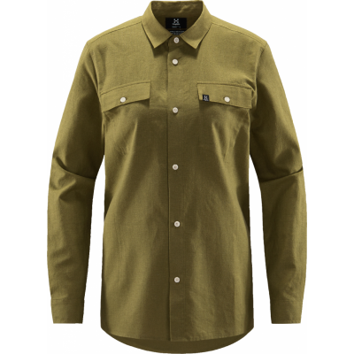 Haglöfs Women's Curious Hemp Shirt Olive Green
