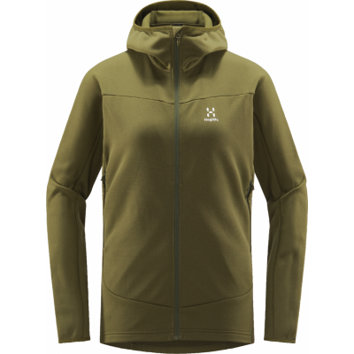 Haglöfs Women's Frost Mid Hood Olive Green
