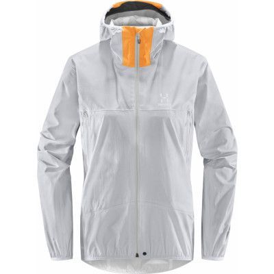 Haglöfs Women's L.I.M Proof Jacket Concrete/Soft Orange