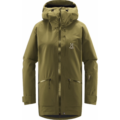 Haglöfs Women's Lumi Insulated Parka Olive Green