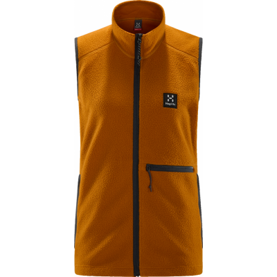 Women's Malung Pile Vest Golden Brown