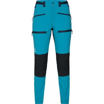 Haglöfs Women's Rugged Slim Pant (2022) Maui Blue/True Black