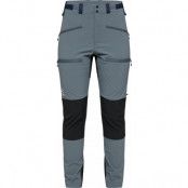 Haglöfs Women's Rugged Slim Pant (2022) Steel Blue/True Black
