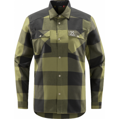 Haglöfs Women's Timmer Shirt Thyme Green/Magnetite