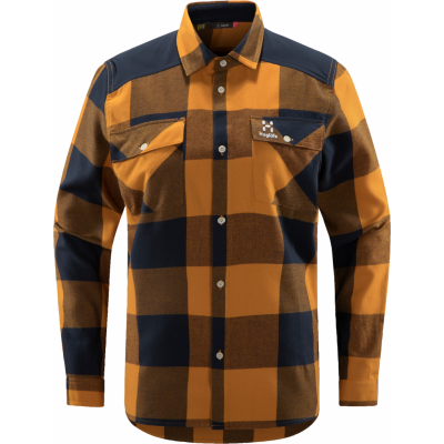 Haglöfs Women's Timmer Shirt Desert Yellow/Tarn Blue