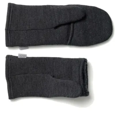 Houdini Alto Mitten Merino Mix True Black