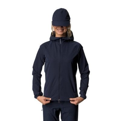 Houdini Daybreak Jacket Women Blue Illusion