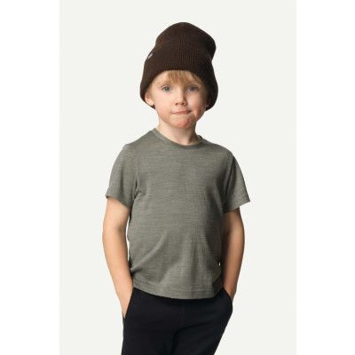 Houdini Kids Activist Tee, Sage Green, 110