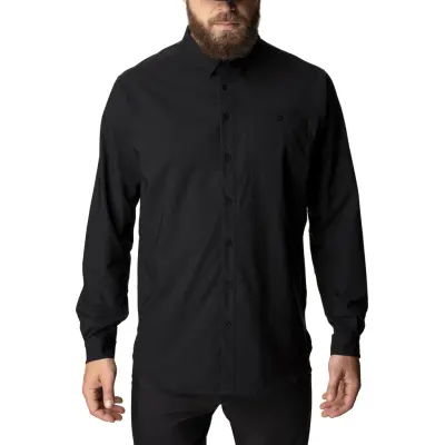 Houdini Men's Long Sleeve Shirt True Black