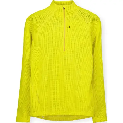 Houdini Men's Pace Flow Half Zip Be The Light Green