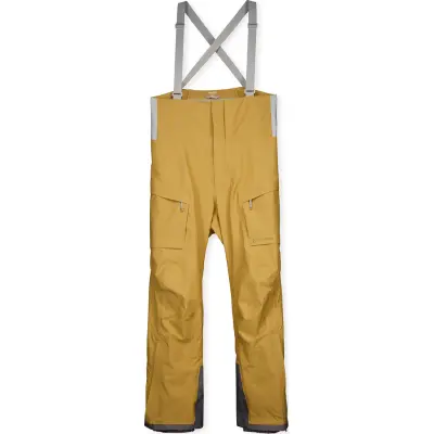 Houdini Men's Rollercoaster Bib Pants Greenish Gold