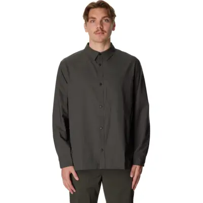 Houdini Men's Symbio Field Shirt Green Illusion