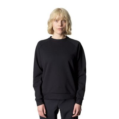 Houdini Mono Air Crew Top Women True Black