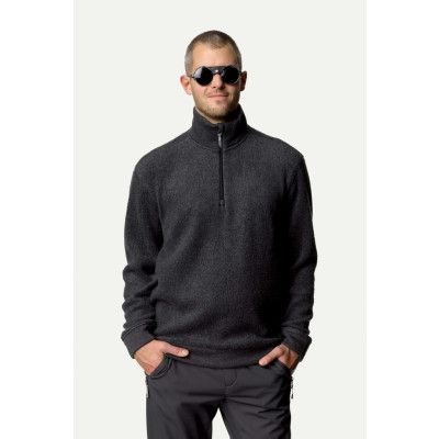 Houdini M's Alto Half Zip, True Black, L