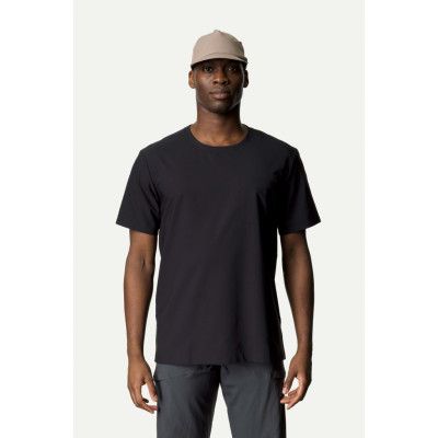 Houdini M's Cover Tee, True Black, L