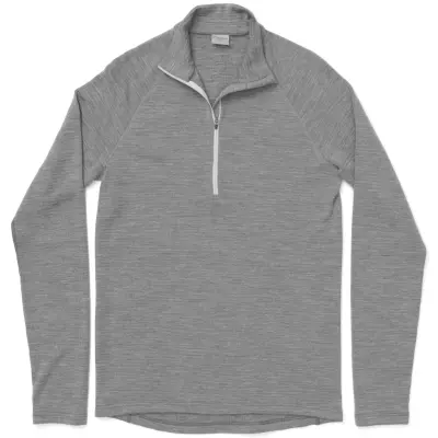Houdini M's Desoli Thermal Half Zip College Grey