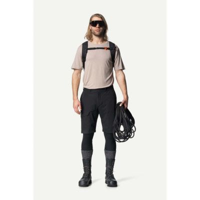 Houdini M's Go Shorts, True Black, XS