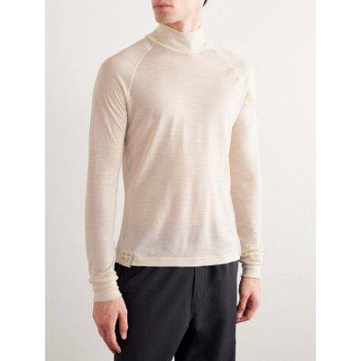 Houdini M's HiM Activist Turtleneck, Sugar Snow, XXL