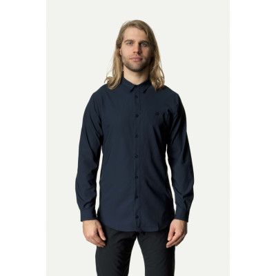 Houdini M's Longsleeve Shirt, Blue Illusion, XL