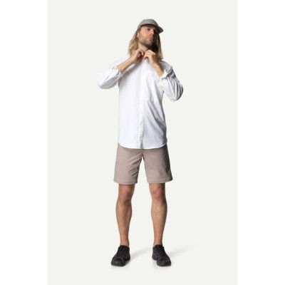 Houdini M's Longsleeve Shirt, Powderday White, S