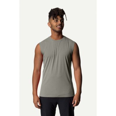 Houdini M's Pace Air Tank, Geyser Gray, XXL